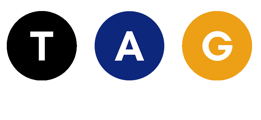 times agency group white transparent logo