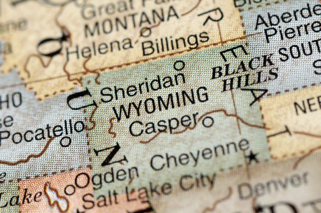 Wyoming state representation