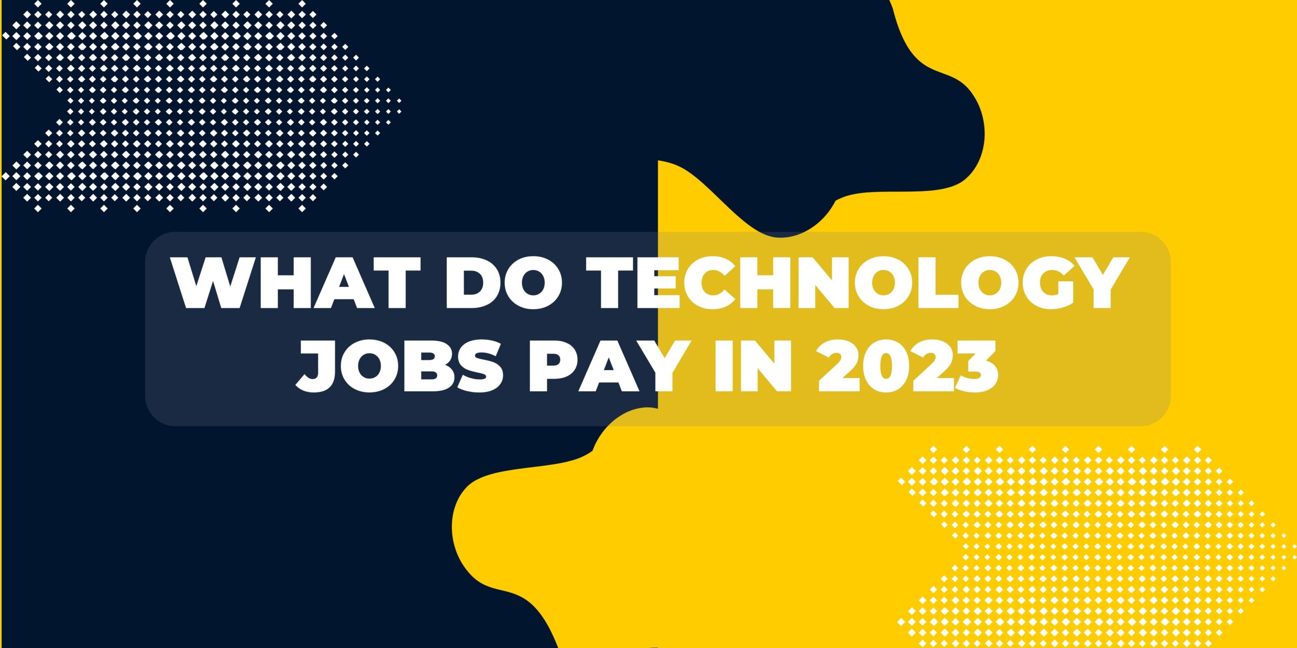 what do technology jobs pay