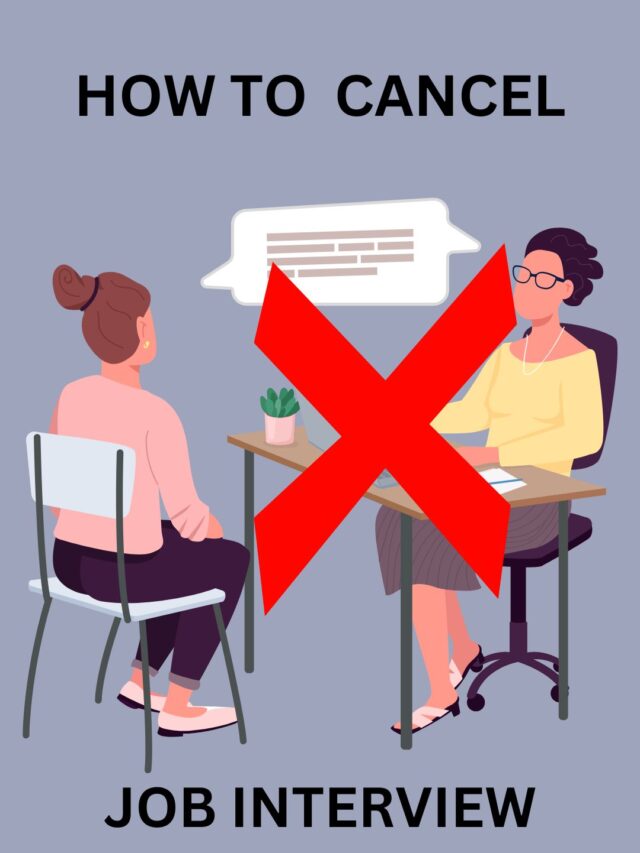 How to Cancel a Job Interview via Email as an Employee