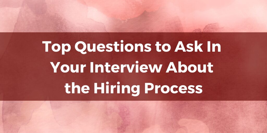 about hiring process